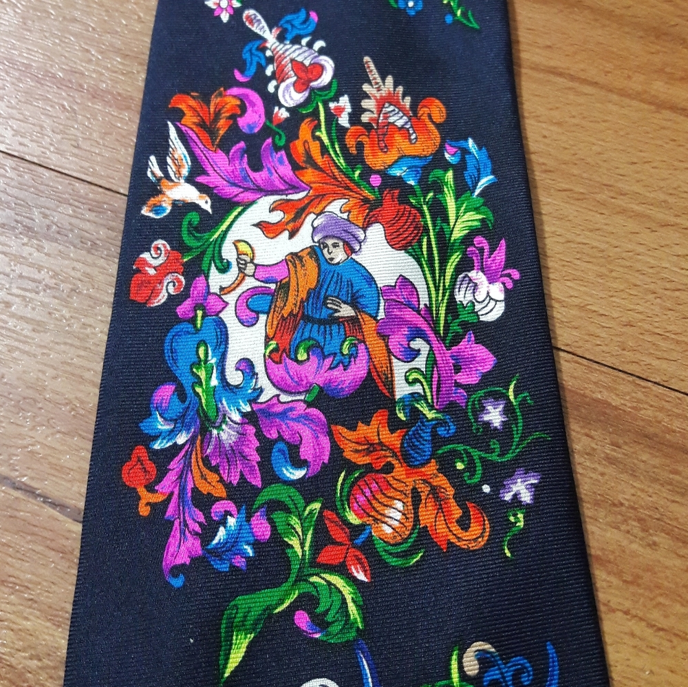 Stylvs Mens 100% Silk Necktie - Picture 2 of 10